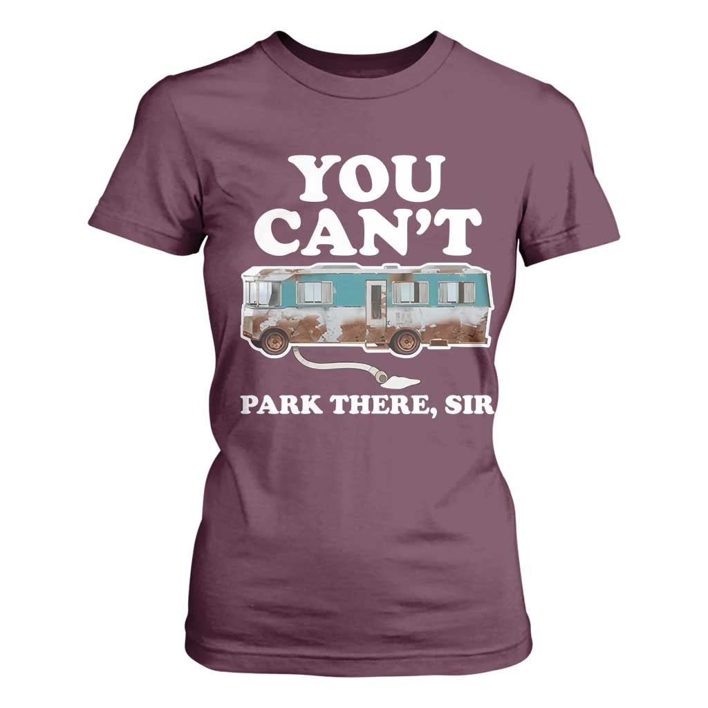 Xmas Movie T Shirt For Women The Cousins RV Christmas Vacation Viral Internet Meme TS10 Maroon Print Your Wear