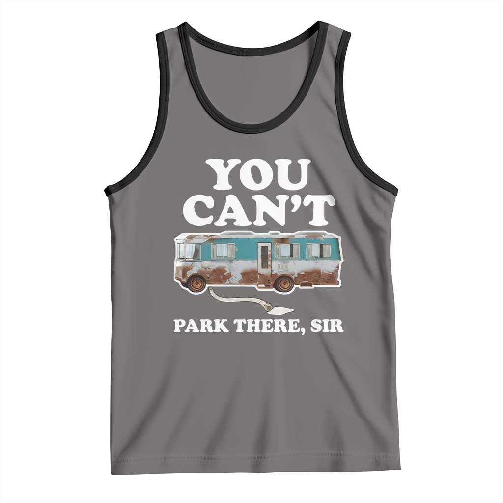 Xmas Movie Tank Top The Cousins RV Christmas Vacation Viral Internet Meme TS10 Deep Heather Black Print Your Wear