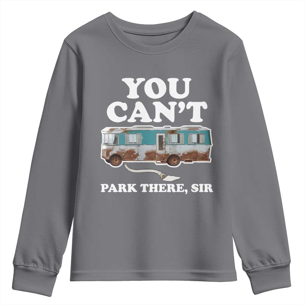 Xmas Movie Youth Sweatshirt The Cousins RV Christmas Vacation Viral Internet Meme TS10 Charcoal Print Your Wear