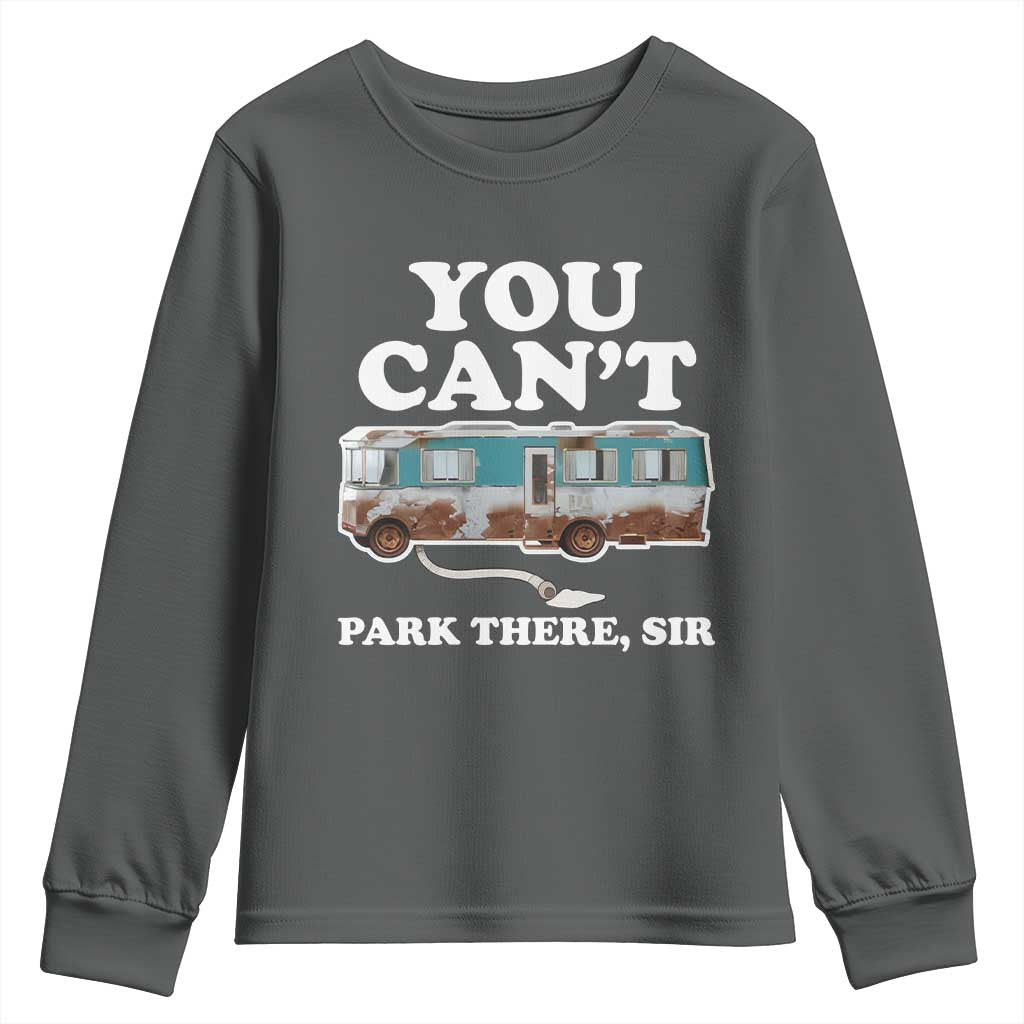 Xmas Movie Youth Sweatshirt The Cousins RV Christmas Vacation Viral Internet Meme TS10 Dark Heather Print Your Wear