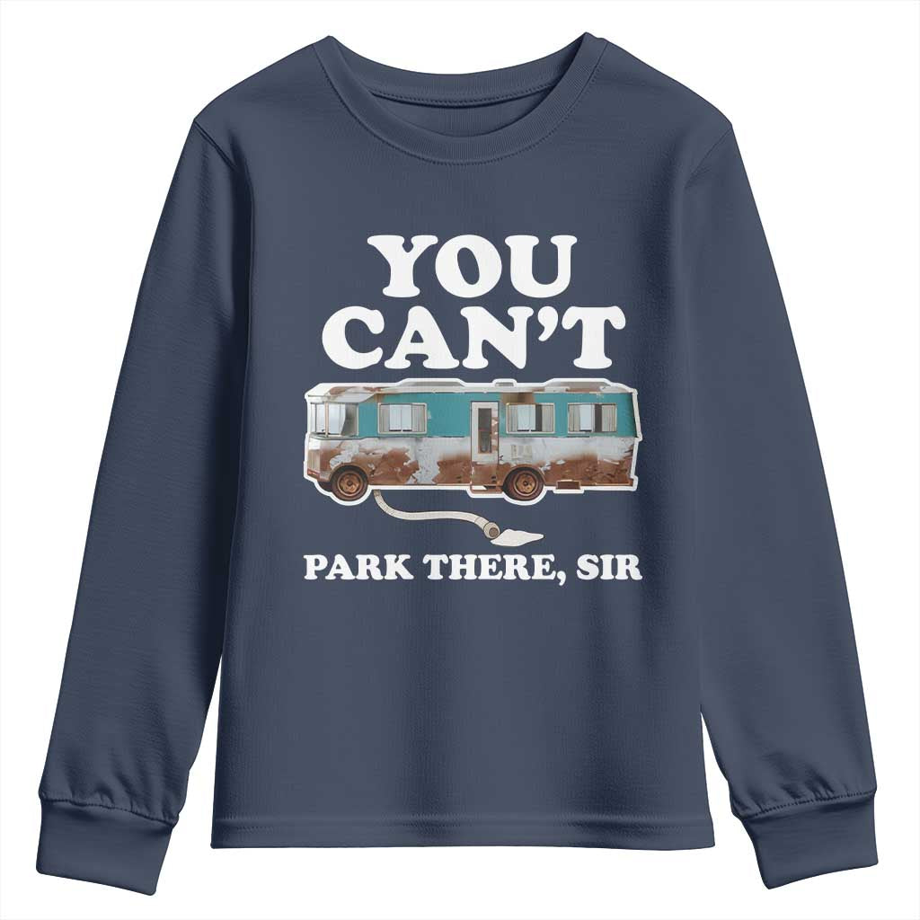 Xmas Movie Youth Sweatshirt The Cousins RV Christmas Vacation Viral Internet Meme TS10 Navy Print Your Wear