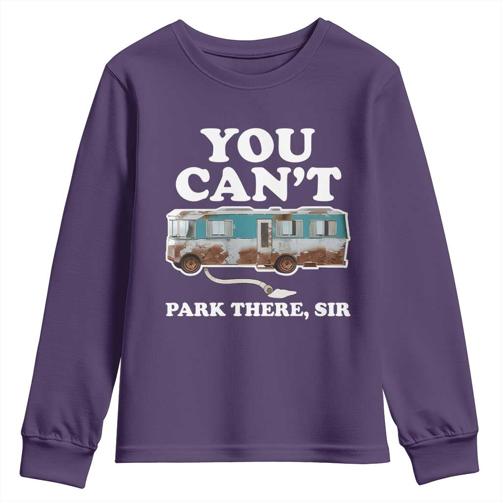 Xmas Movie Youth Sweatshirt The Cousins RV Christmas Vacation Viral Internet Meme TS10 Purple Print Your Wear