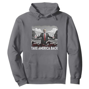 Donald Trump 2024 Hoodie Take America Back Red Wave TS10 Charcoal Print Your Wear