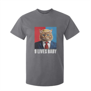 Cat Trump 2024 T Shirt For Kid 9 Lives Baby TS10 Charcoal Print Your Wear