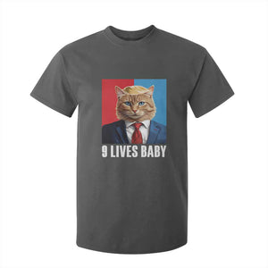 Cat Trump 2024 T Shirt For Kid 9 Lives Baby TS10 Dark Heather Print Your Wear