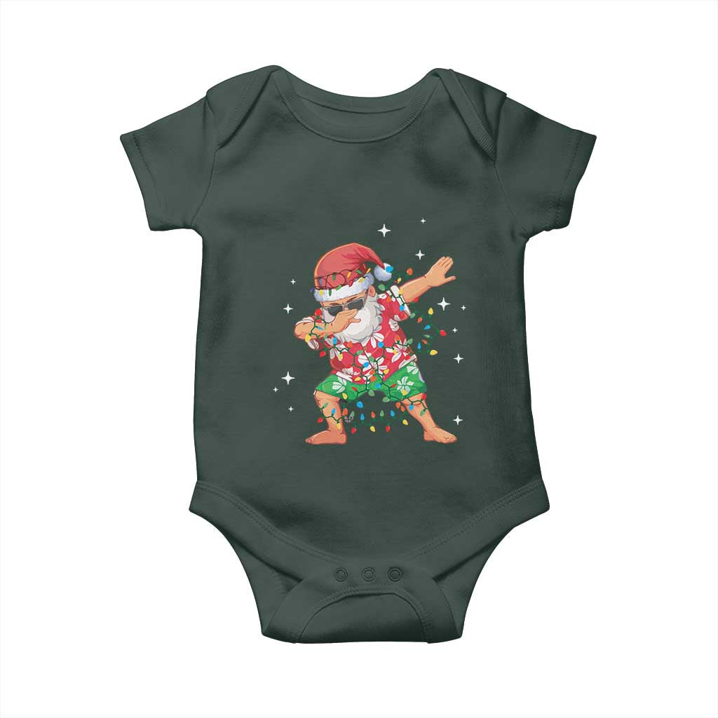 Funny Christmas Baby Onesie Dabbing Santa Boys Girls Men Xmas Dab Kid TS10 Print Your Wear