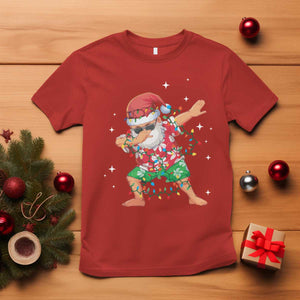 Funny Christmas T Shirt Dabbing Santa Boys Girls Men Xmas Dab Kid TS10 Red Print Your Wear