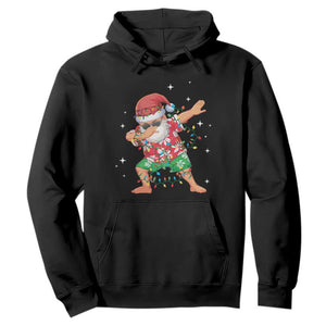 Funny Christmas Hoodie Dabbing Santa Boys Girls Men Xmas Dab Kid TS10 Black Print Your Wear