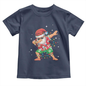 Funny Christmas Toddler T Shirt Dabbing Santa Boys Girls Men Xmas Dab Kid TS10 Navy Print Your Wear