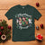 Christmas Squad T Shirt Santa Dabbing Elf Family Matching Pajamas Xmas Crew TS10 Dark Forest Green Print Your Wear