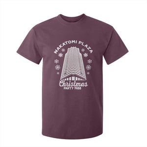 Nakatomi Plaza Christmas Party 1988 Classic T Shirt For Kid Xmas Gift TS10 Maroon Print Your Wear