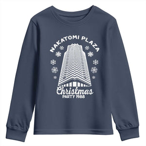 Nakatomi Plaza Christmas Party 1988 Classic Youth Sweatshirt Xmas Gift TS10 Navy Print Your Wear