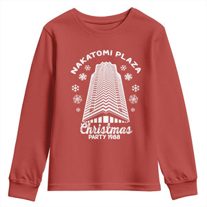 Nakatomi Plaza Christmas Party 1988 Classic Youth Sweatshirt Xmas Gift TS10 Red Print Your Wear