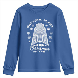 Nakatomi Plaza Christmas Party 1988 Classic Youth Sweatshirt Xmas Gift TS10 Royal Blue Print Your Wear