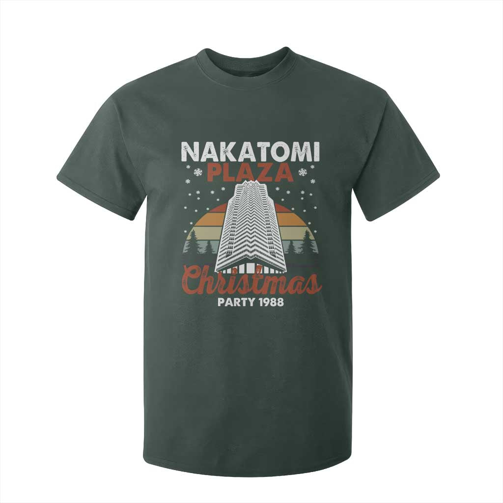 Nakatomi Plaza Christmas Party 1988 T Shirt For Kid Xmas Gift TS10 Dark Forest Green Print Your Wear