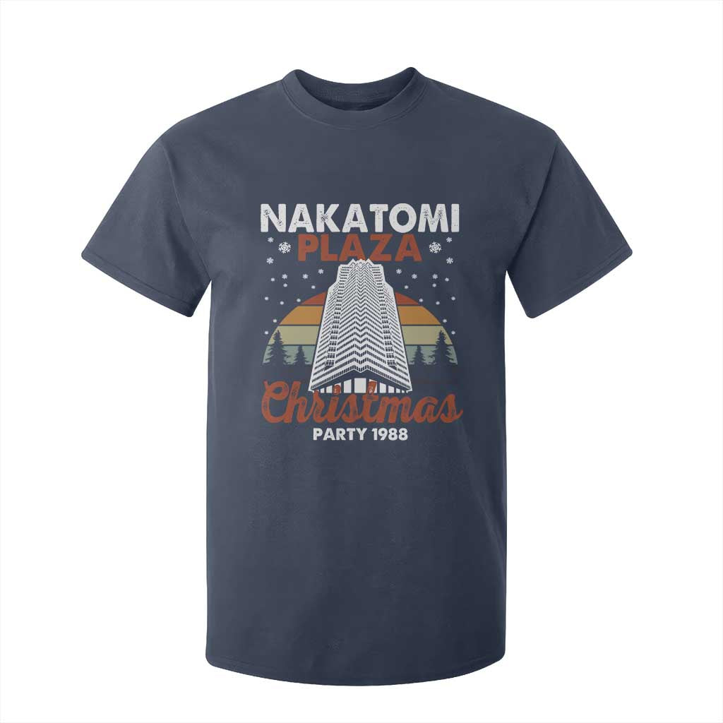 Nakatomi Plaza Christmas Party 1988 T Shirt For Kid Xmas Gift TS10 Navy Print Your Wear