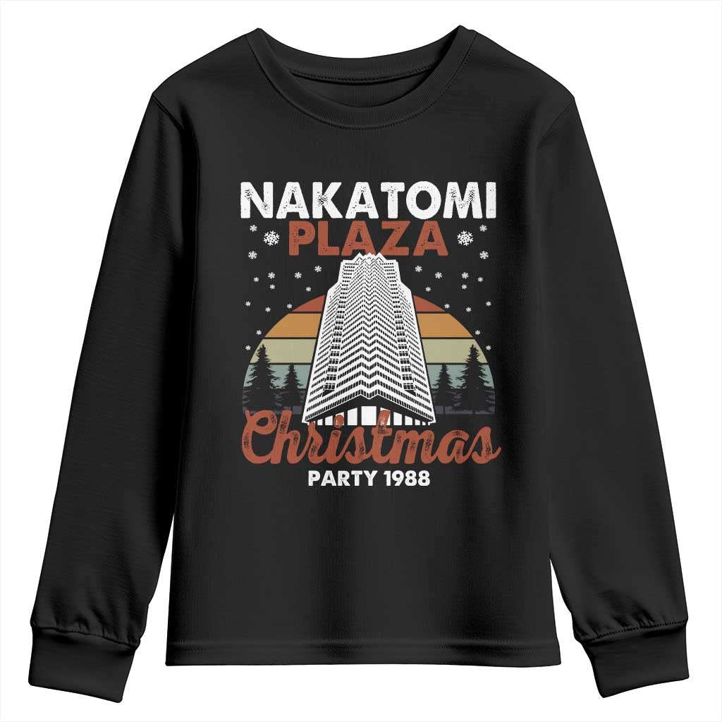 Nakatomi Plaza Christmas Party 1988 Youth Sweatshirt Xmas Gift TS10 Black Print Your Wear