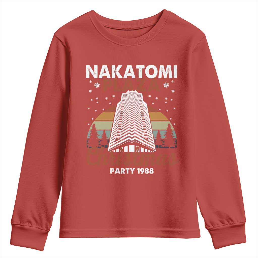 Nakatomi Plaza Christmas Party 1988 Youth Sweatshirt Xmas Gift TS10 Red Print Your Wear