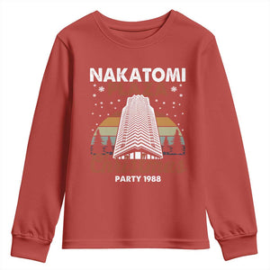 Nakatomi Plaza Christmas Party 1988 Youth Sweatshirt Xmas Gift TS10 Red Print Your Wear