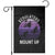 Funny Halloween Witch Garden Flag Regulators Mount UpWitchy Vibes TS10 Black Print Your Wear