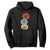 Vintage Halloween Pumpkin Funny Retro Gift Hoodie Cute Spooky Season Clothing TS10 Black Print Your Wear