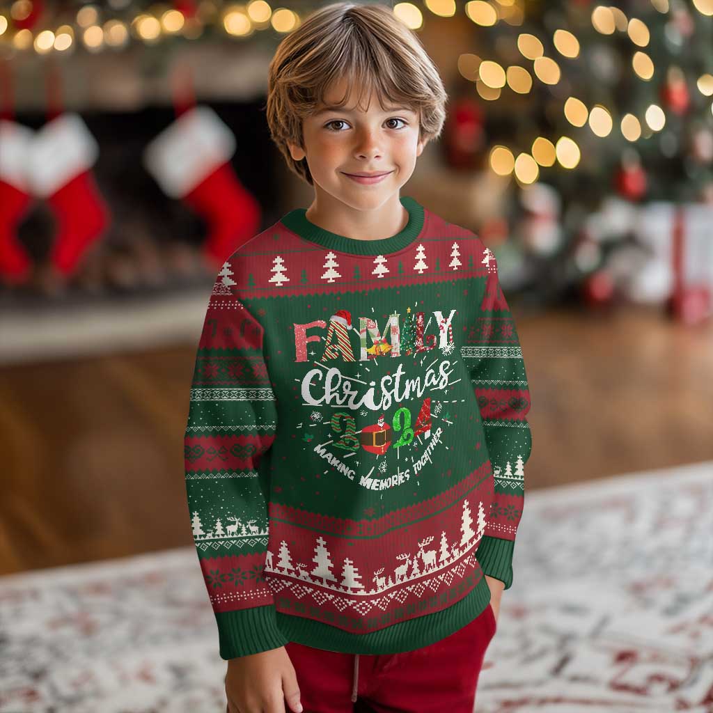 Matching Family Christmas Ugly Christmas Sweater Funny Group Xmas Festive Mom Dad Kids Tees TS10 Christmas Print Your Wear