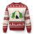 Cute Cat Ugly Christmas Sweater Kitty Cat Lover Xmas Tree Lights TS10 Red Print Your Wear