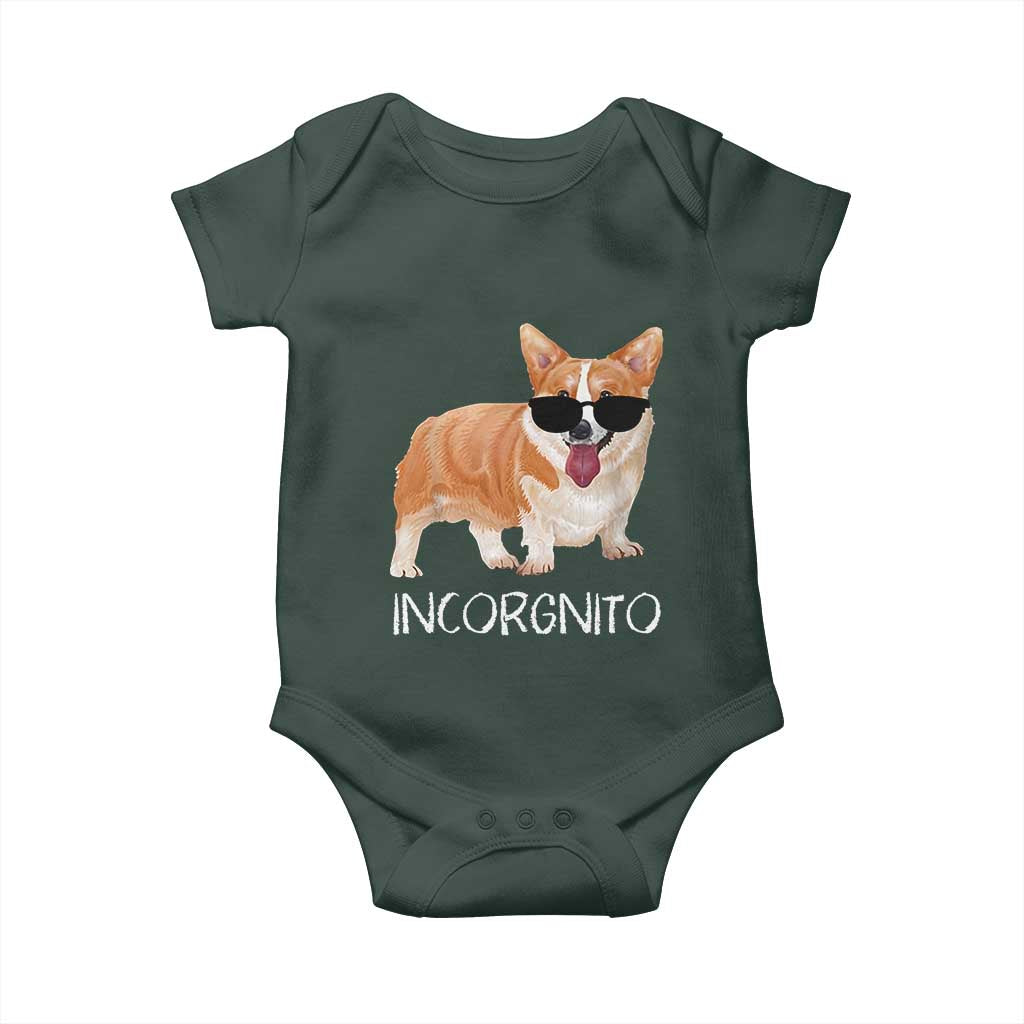 Incorgnito Funny Welsh Corgi Owner Dog Lover Baby Onesie TS10 Print Your Wear