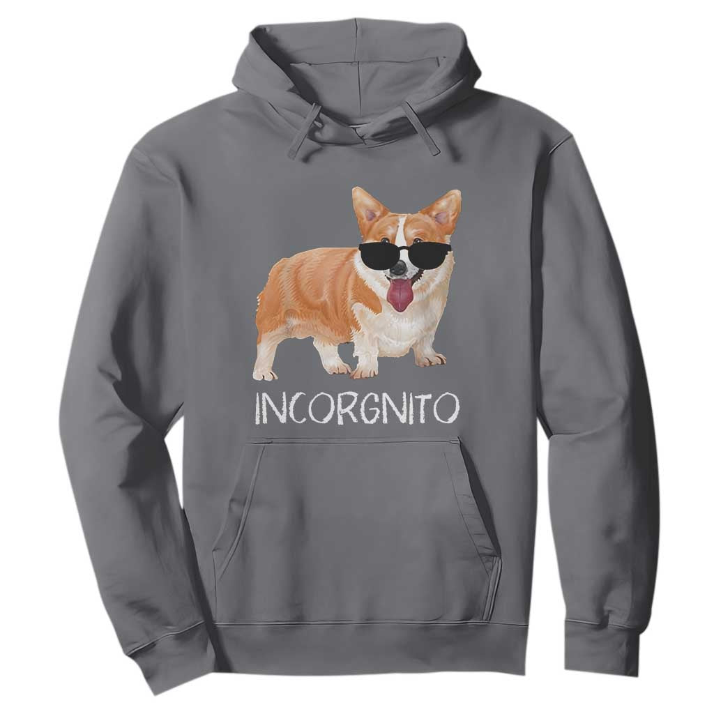 Incorgnito Funny Welsh Corgi Owner Dog Lover Hoodie TS10 Charcoal Print Your Wear