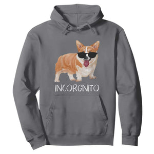 Incorgnito Funny Welsh Corgi Owner Dog Lover Hoodie TS10 Charcoal Print Your Wear