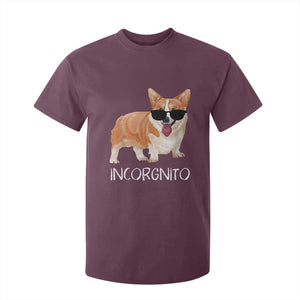 Incorgnito Funny Welsh Corgi Owner Dog Lover T Shirt For Kid TS10 Maroon Print Your Wear
