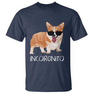 Incorgnito Funny Welsh Corgi Owner Dog Lover T Shirt TS10 Navy Print Your Wear