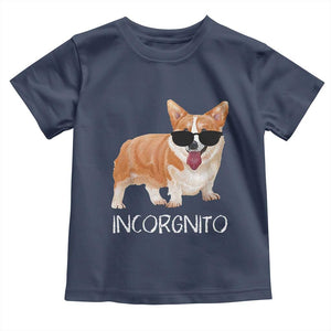 Incorgnito Funny Welsh Corgi Owner Dog Lover Toddler T Shirt TS10 Navy Print Your Wear