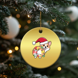 Christmas Corgi Dog Christmas Ornament Cute Animal Pet Puppy Lover Gift Xmas Lights TS10 Print Your Wear