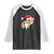 Christmas Corgi Dog Raglan Shirt Cute Animal Pet Puppy Lover Gift Xmas Lights TS10 Black White Print Your Wear