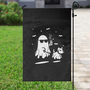 Halloween Ghost Dog Garden Flag Retro Spooky Season Boo Sheet TS10 Print Your Wear