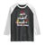 Hawaiian Christmas Tree Raglan Shirt Mele Kalikimaka Beach Family Vacation Xmas Hawaii Santa TS10 Black White Print Your Wear