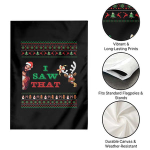 Jesus I Saw That Meme Garden Flag Funny Ugly Christmas Religious Christian TS10 Print Your Wear