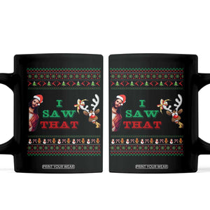 Jesus I Saw That Meme Coffee Mug Funny Ugly Christmas Religious Christian TS10 Black Print Your Wear