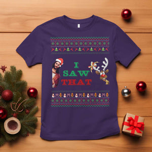 Jesus I Saw That Meme T Shirt Funny Ugly Christmas Religious Christian TS10 Purple Print Your Wear