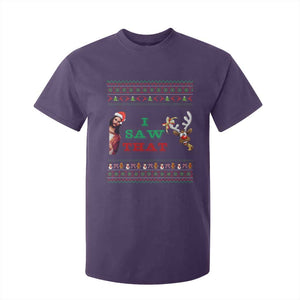 Jesus I Saw That Meme T Shirt For Kid Funny Ugly Christmas Religious Christian TS10 Purple Print Your Wear