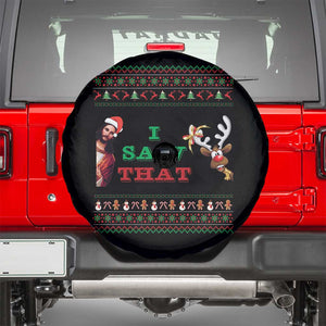 Jesus I Saw That Meme Spare Tire Cover Funny Ugly Christmas Religious Christian TS10 Black Print Your Wear