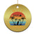Mele Kalikimaka Hawaiian Christmas Christmas Ornament Retro Hawaii Island Palm Beach Surfboard Surf Xmas Family TS10 Print Your Wear