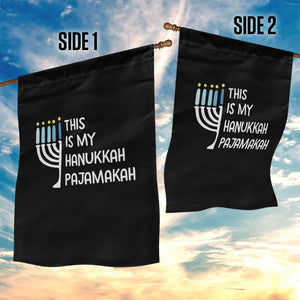 Funny Hanukkah Pajama Garden Flag This is My Pajamakah Gift Chanukah TS10 Print Your Wear