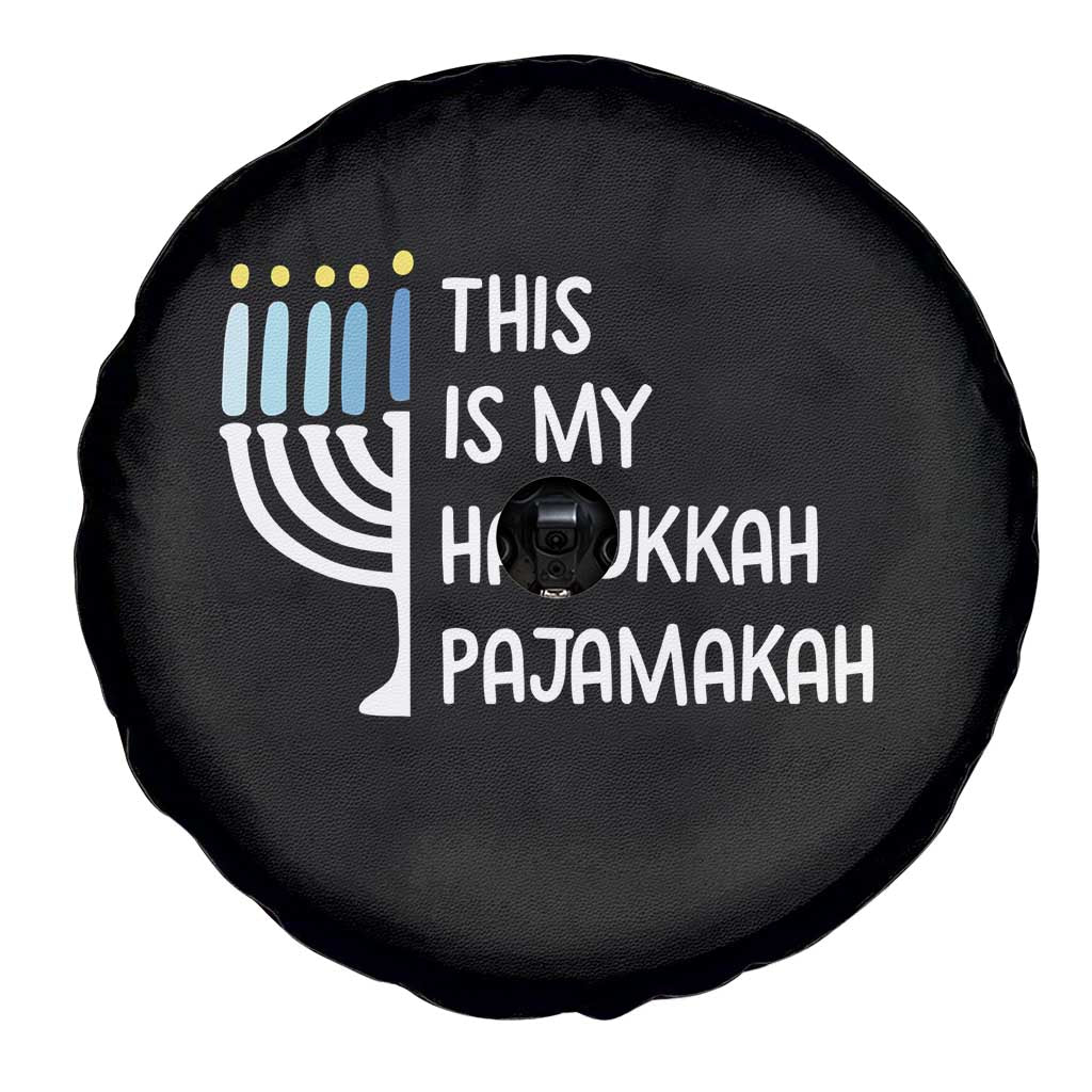 Funny Hanukkah Pajama Spare Tire Cover This is My Pajamakah Gift Chanukah TS10 Print Your Wear