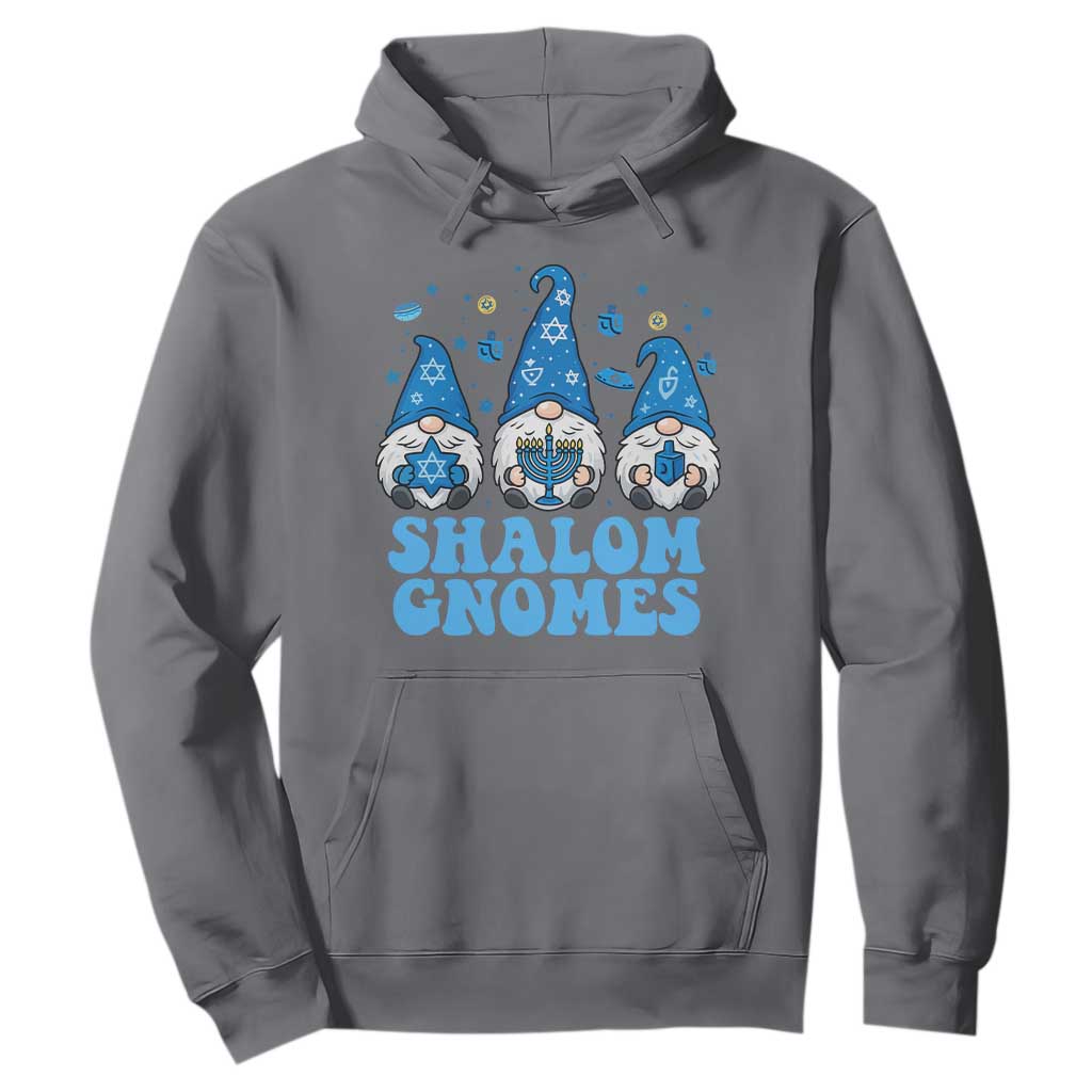 Happy Hanukkah Hoodie Retro Groovy Eight Nights Lights TS10 Charcoal Print Your Wear