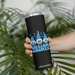Happy Hanukkah Skinny Tumbler Retro Groovy Eight Nights Lights TS10 Print Your Wear