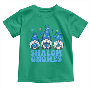 Happy Hanukkah Toddler T Shirt Retro Groovy Eight Nights Lights TS10 Irish Green Print Your Wear