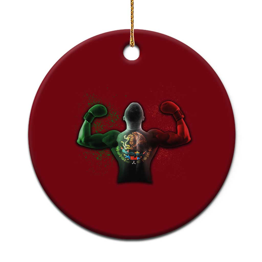 Mexican Boxing Ceramic Ornament Retro Vintage Watercolors Mexico Flag Boxer TS10 1pc Red Print Your Wear