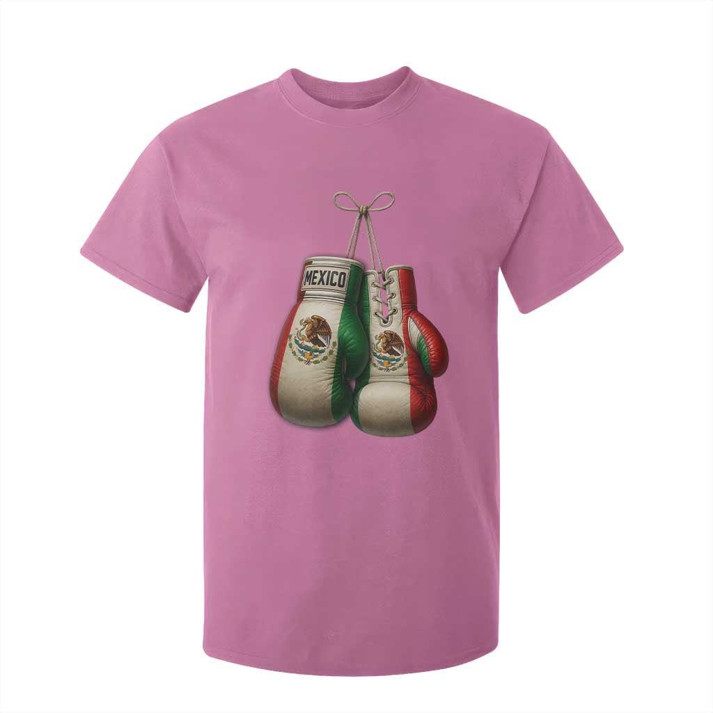 Mexican Boxing Gloves T Shirt For Kid Retro Vintage Mexico Flag Boxer TS10 Azalea Print Your Wear
